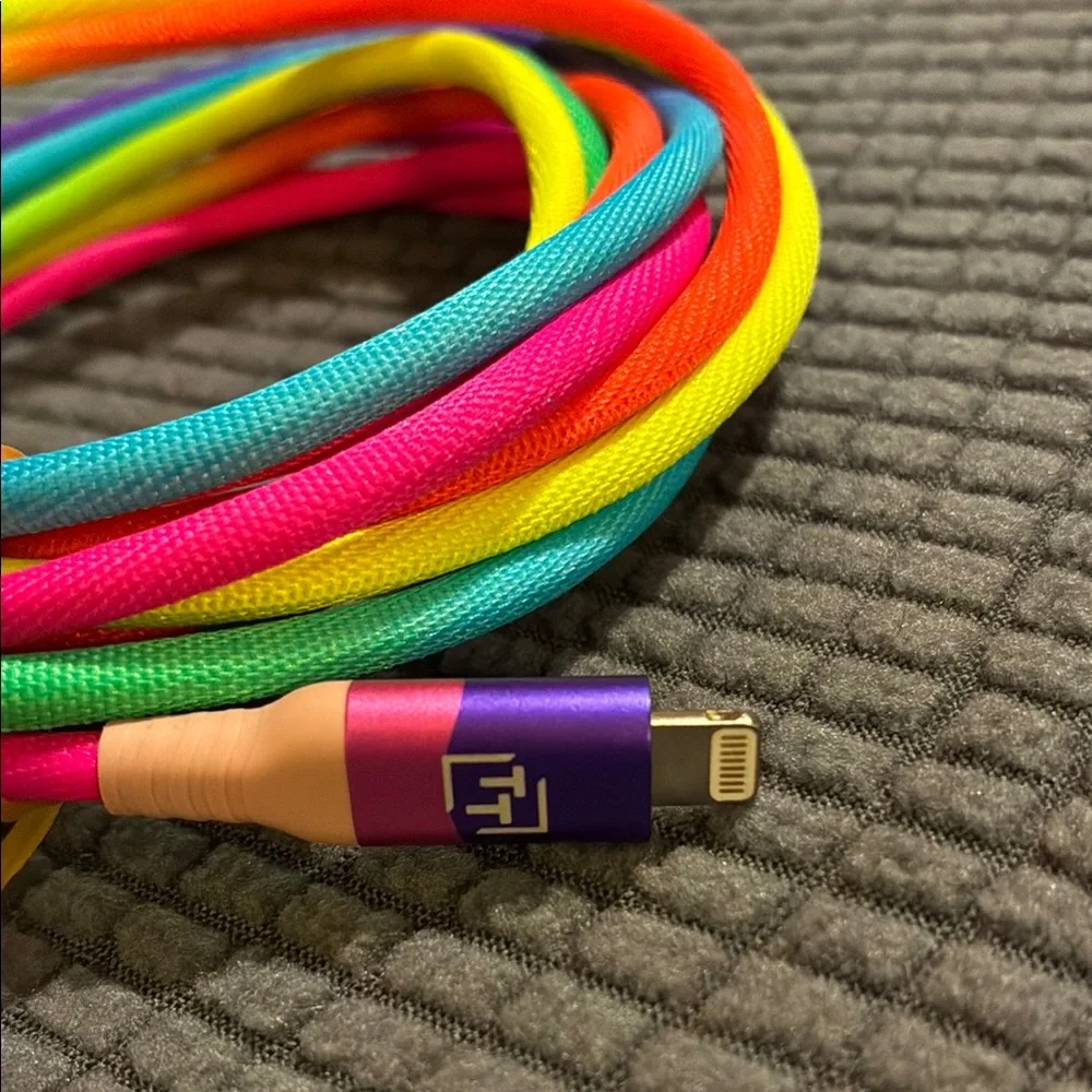 NWOT’s- Colorful USB Charging Cable for iphone